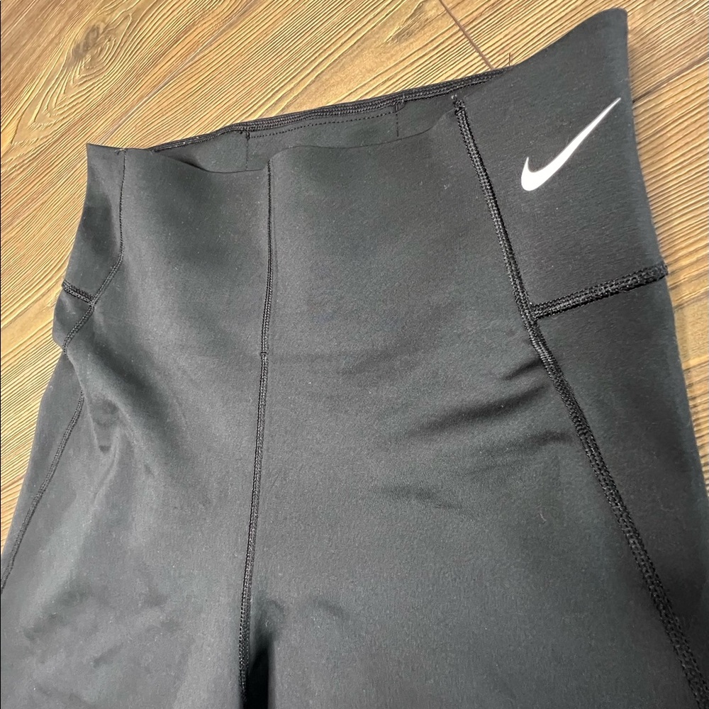 Nike womens pro high waist leggings black size small - Picture 4 of 15